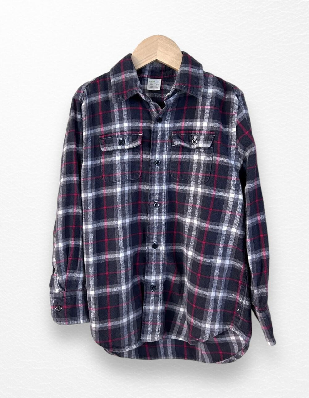 Crewcuts Flannel Shirt, Size 6/7
